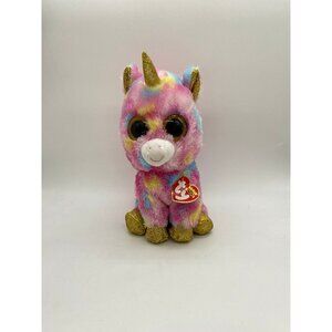 2018 TY Beanie Boo "Fantasia" Unicorn Plush